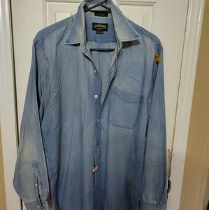 Hunted Denim long sleeve button down shirt